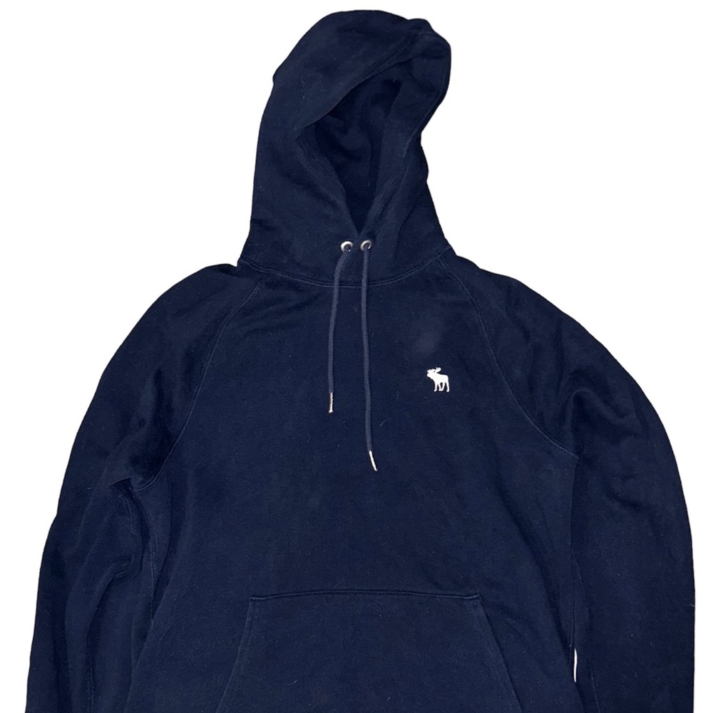 Abercrombie and Fitch navy Blue hoodie. The Size is Medium.